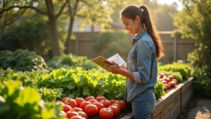 Kezdő kert látványterve