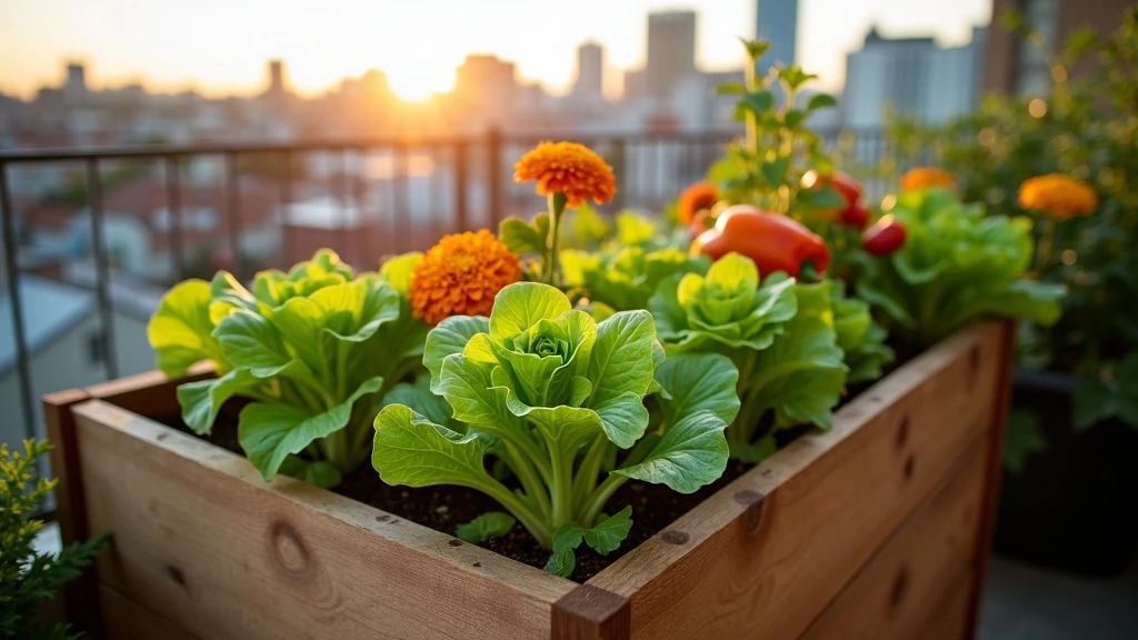 Erkélyen burjánzó magaságyás