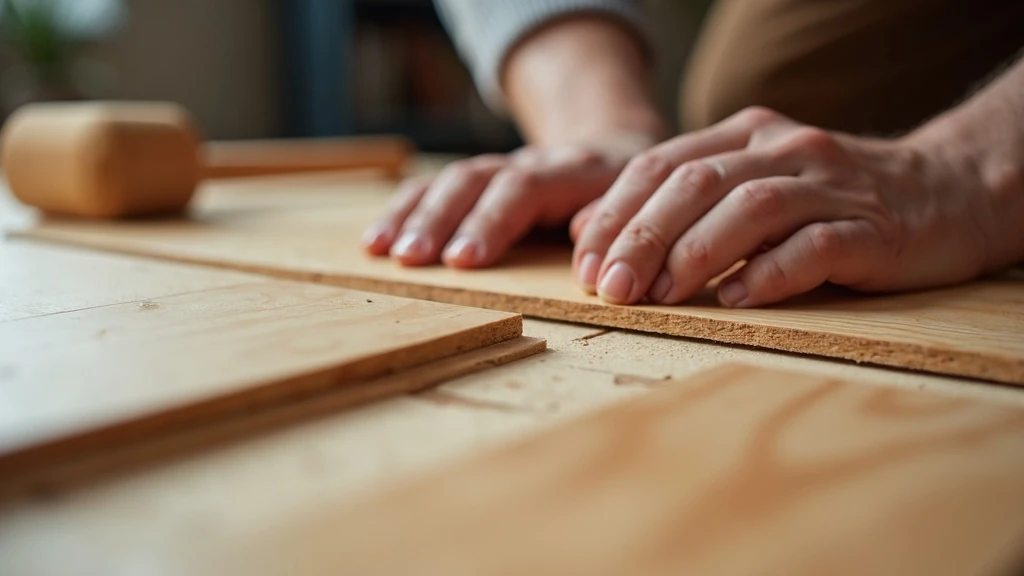 Milliméteres pontosság padlón Lamináltpadló precíz illesztés