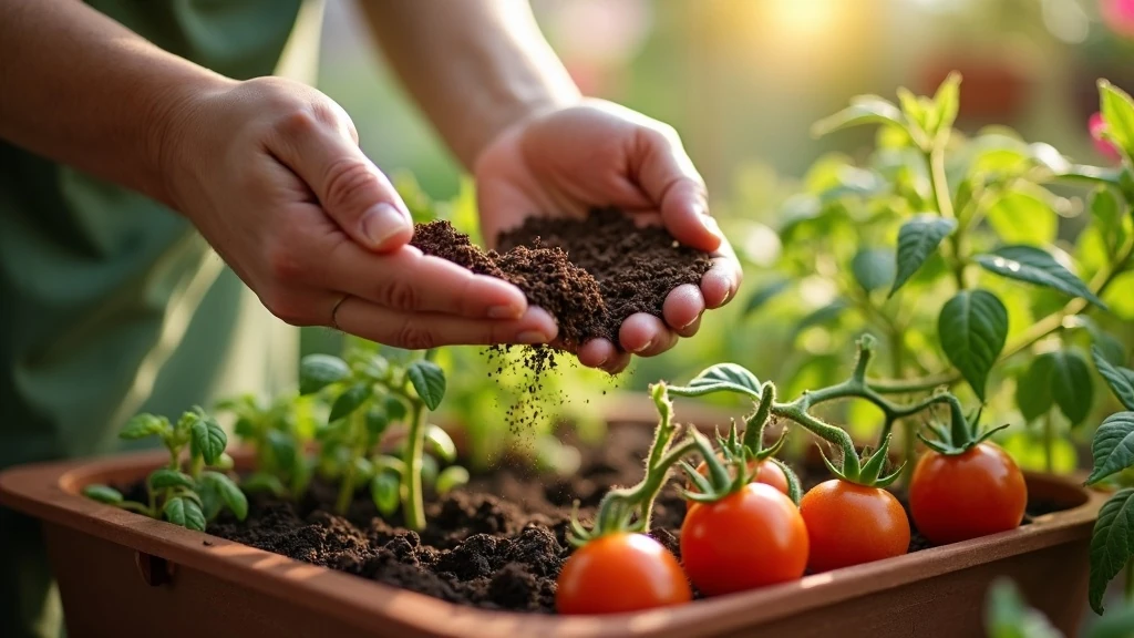 Kávézacc és tojáshéj trágyázás