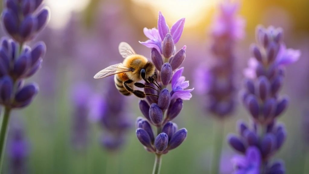 Virággal csalogasd a beporzókat Méh levendulán ablakládában