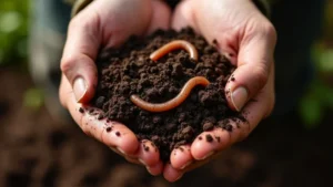 Házi komposzt a talajra